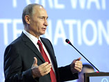 Путин отметил, что даже в России, где находится около четверти мировых запасов пресной воды, есть свои сложности