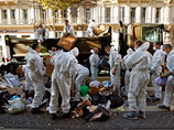 Франции, охваченной массовыми протестами, грозит теперь и "мусорный" кризис