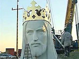 При возведении самой высокой в мире статуи Христа ранен один человек