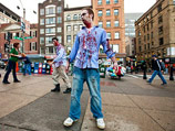 "Ходячие мертвецы" устроили в Нью-Йорке нашествие зомби (ВИДЕО)