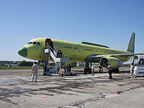 Ту-214ПУ (ПУ - пункт управления) поднялся в воздух 12 мая 2010 года