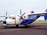 В Индонезии разбился полицейский самолет с помощью жертвам наводнения