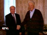 Виктор Черномырдин и Борис Ельцин