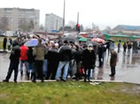 В подмосковном Хотькове после убийства таджиками местного жителя состоялся стихийный митинг