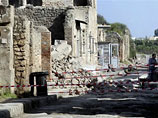 В Помпеях обрушился археологический памятник - школа гладиаторов