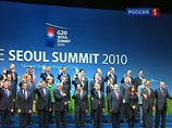 Лидеры "двадцатки" приняли 12 ноября на встрече в Сеуле итоговую декларацию саммита, где заявили о недопустимости конкурентной девальвации валют
