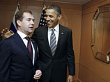 Между тем президент США Барак Обама, общаясь с Дмитрием Медведевым, рассказал ему о своей встрече с президентом Грузии Михаилом Саакашвили спустя два года после конфликта Грузии с Россией
