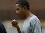 Ранее Белый дом сообщил о том, что Обаме пришлось наложить 12 швов на губу, разбитую во время игры в баскетбол с родственниками и друзьями