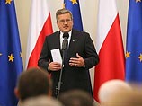 Президент Польши о думском заявлении по Катыни: "Мы должны принять этот документ с величайшим удовлетворением"