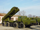 Россия разместила у границ Грузии неуправляемые ракеты "Смерч" в полной боеготовности