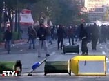 Молодежь устроила беспорядки в Афинах, двадцать пять человек задержаны 