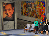 Церемония награждения китайского правозащитника Лю Сяобо Нобелевской премией мира за 2010 год началась в Осло в 15:00 по московскому времени