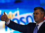 Одна из лидирующих партий - Демократическая партия Косово (ДПК), возглавляемая отправленным недавно в отставку премьер-министром Хашимом Тачи