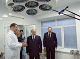 Председатель правительства РФ Владимир Путин посетил ивановскую ОКБ, 9 ноября 2010 года