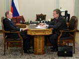 Председатель правительства РФ Владимир Путин провел рабочую встречу с министром финансов РФ Алексеем Кудриным, 18 декабря 2010 года