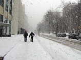 В воскресенье в Москве продолжится снегопад и будет до 8 градусов мороза 
