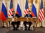 Договор о мерах по дальнейшему сокращению и ограничению стратегических наступательных вооружений (СНВ) был подписан 8 апреля 2010 года в Праге президентами РФ и США Дмитрием Медведевым и Бараком Обамой