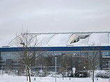 Рождественская гонка отменена из-за обрушения крыши арены в Гельзенкирхене