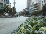 Аномально холодная погода привела в первые дни нового года к ледяным дождям в провинции Гуйчжоу, расположенной в юго-западной части КНР Аномально холодная погода привела в первые дни нового года к ледяным дождям в провинции Гуйчжоу, расположенной в юго-западной части КНР