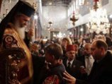 Богослужение Рождественского сочельника в Вифлееме возглавил Патриарх Иерусалимский Феофил