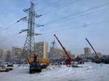 Восстановление электроснабжения в Московской области, январь 2011 года