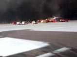 Ту-154Б компании "Когалымавиа", выполнявший рейс 348 в Москву, загорелся в аэропорту Сургута 1 января в 15:20 минут по местному времени при выруливании на взлетно-посадочную полосу