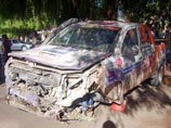 На ралли "Дакар-2011" водитель грузовика погиб в столкновении с внедорожником На ралли "Дакар-2011" водитель грузовика погиб в столкновении с внедорожником