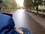 Милиция изучает видеозаписи, на которых сын замминистра МВД ездит на машине со спецсигналами по встречке