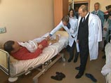 Путин посетил раненных при теракте и заявил, что возмездие террористам &#8211; неизбежно