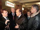 Президент РФ Дмитрий Медведев в четверг ознакомился с системой безопасности московской подземки Президент РФ Дмитрий Медведев в четверг ознакомился с системой безопасности московской подземки