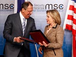 Глава МИД РФ Сергей Лавров и глава госдепартамента США Хиллари Клинтон обменялись в субботу в Мюнхене ратификационными грамотами Договора об ограничении стратегических наступательных вооружений Глава МИД РФ Сергей Лавров и глава госдепартамента США Хиллари Клинтон обменялись в субботу в Мюнхене ратификационными грамотами Договора об ограничении стратегических наступательных вооружений
