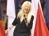 Кристина Агилера спутала слова американского гимна перед Суперкубком Национальной лиги Кристина Агилера спутала слова американского гимна перед Суперкубком Национальной лиги