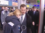 Дмитрий Медведев проверил обеспечение безопасности в аэропорту Внуково, 11 февраля 2011 года