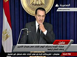 Минувшей ночью Мубарак обратился к народу по телевидению и поклялся Богом, что не уйдет, однако передаст власть вице-президенту
