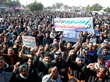 В Ираке прошли  две крупные демонстрации против местных властей