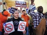 На Индиану перекинулись многотысячные акции протеста профсоюзов, начавшиеся в Висконсине На Индиану перекинулись многотысячные акции протеста профсоюзов, начавшиеся в Висконсине