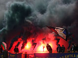 В болгарской столице футбольные фанаты устроили беспорядки 