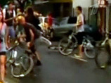 В Бразилии "гонщик" въехал в толпу велосипедистов, ранив 40 человек (ВИДЕО)