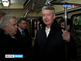 Мэр Москвы Сергей Собянин в четверг вновь спустился в метро