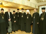 Митрополит Волоколамский Иларион принял делегацию Грузинской православной церкви
