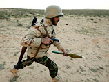 Войска Каддафи ведут обстрел в том числе из ручных гранатометов