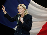 Лидер ультраправой французской партии "Национальный фронт" Марин Ле Пен может занять первое место по итогам первого тура президентских выборов, свидетельствует опрос