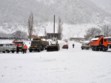 Транскавказская автомагистраль закрыта из-за снегопадов