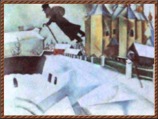 Дать необычное название музыкальной программе организаторов вдохновили картины Марка Шагала, лирические герои которого часто изображены летающими, вырывающимися "из объятий предметного мира"