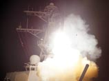 Запуск ракеты "Томагавк" с эсминца USS Stout, 19 марта 2011 года Запуск ракеты "Томагавк" с эсминца USS Stout, 19 марта 2011 года