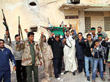 Вооруженные сторонники Муаммара Каддафи в Ливии