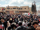 Акции протеста в сирийском городе Дераа
