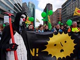 По всей Германии свыше 10 тыс. человек приняли участие в демонстрациях против атомной энергии 

