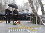 Супруга президента Польши Анна Коморовская и родственники погибших под Смоленском год назад в авиакатастрофе польского лайнера сегодня посетили мемориальный комплекс "Катынь"