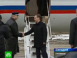 Медведев прилетел в Смоленск на годовщину авиакатастрофы